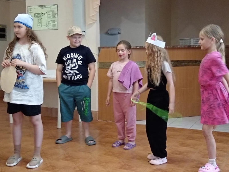 Ещё один отличный день в лагере! 